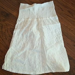 Eyelet Lace Skirt Ralph Lauren/Or Top